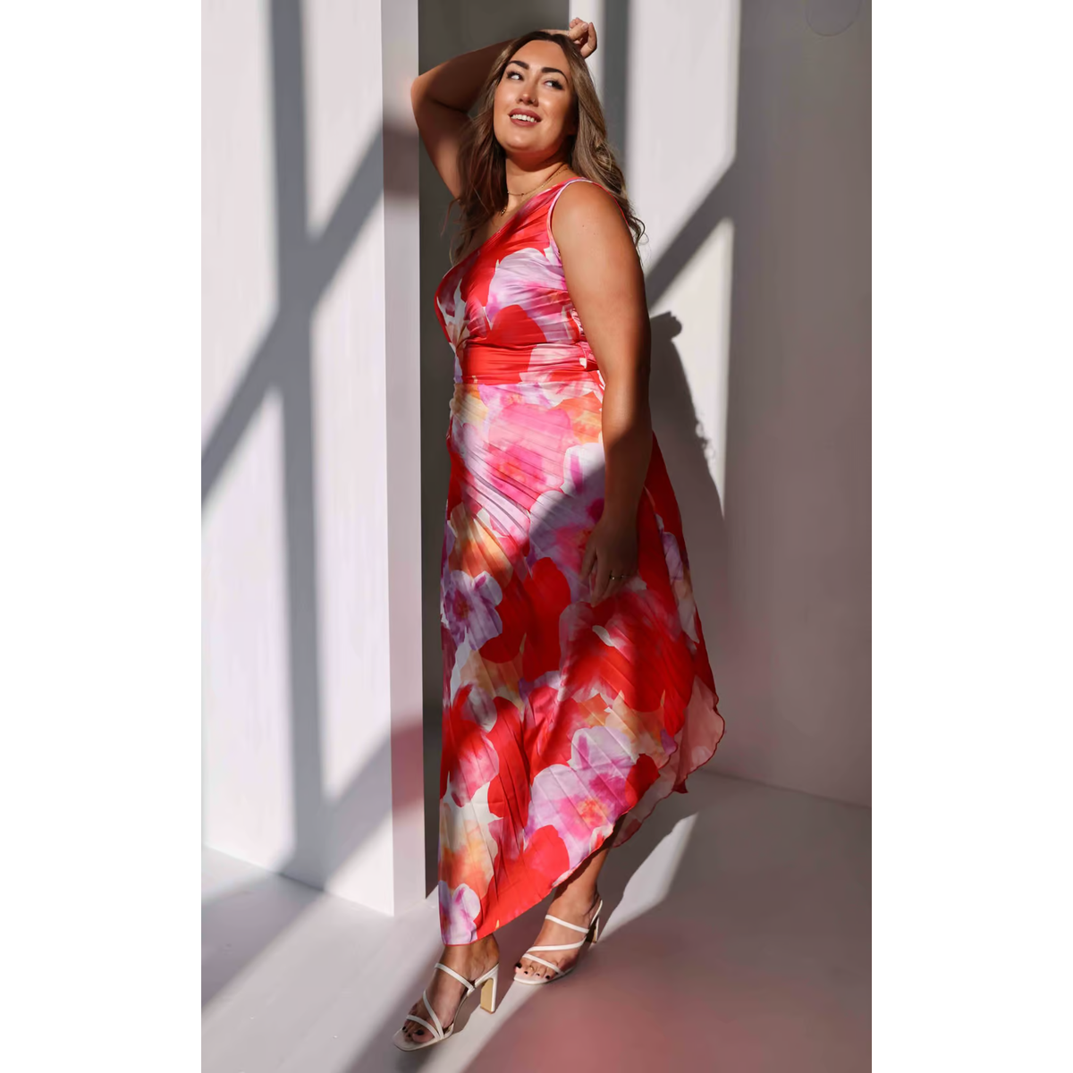 Megan™ - Pleated Summer Dress