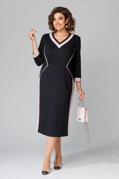 Alexa™ | Elegant V-neck dress