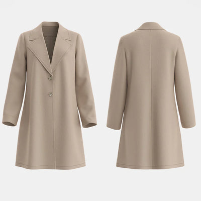 Malayah™ | French Lapel Overcoat