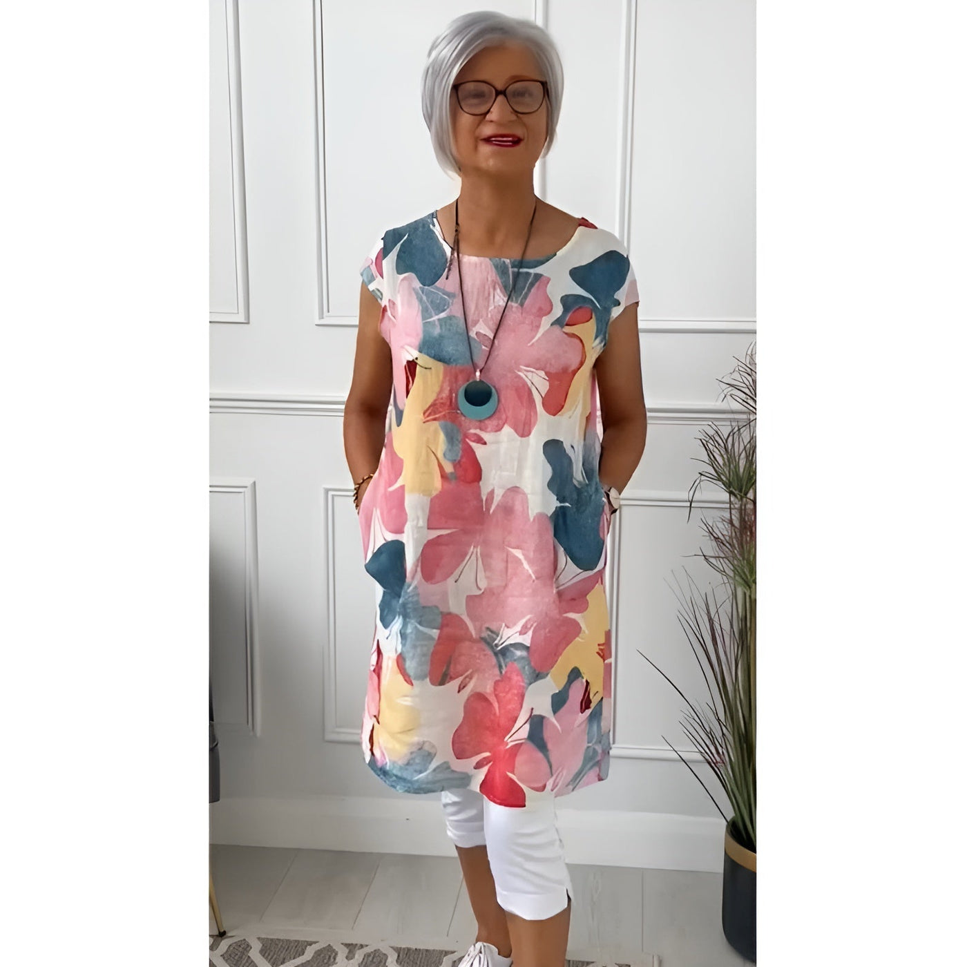 KARINA™ | Chic Floral Dress
