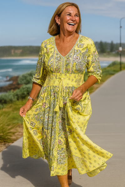 Kiama™ | Flowy Boho Maxi Dress