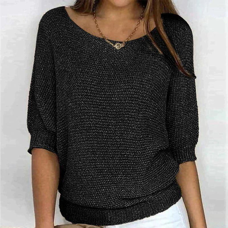 Romi™ | Textured Knit Pullover