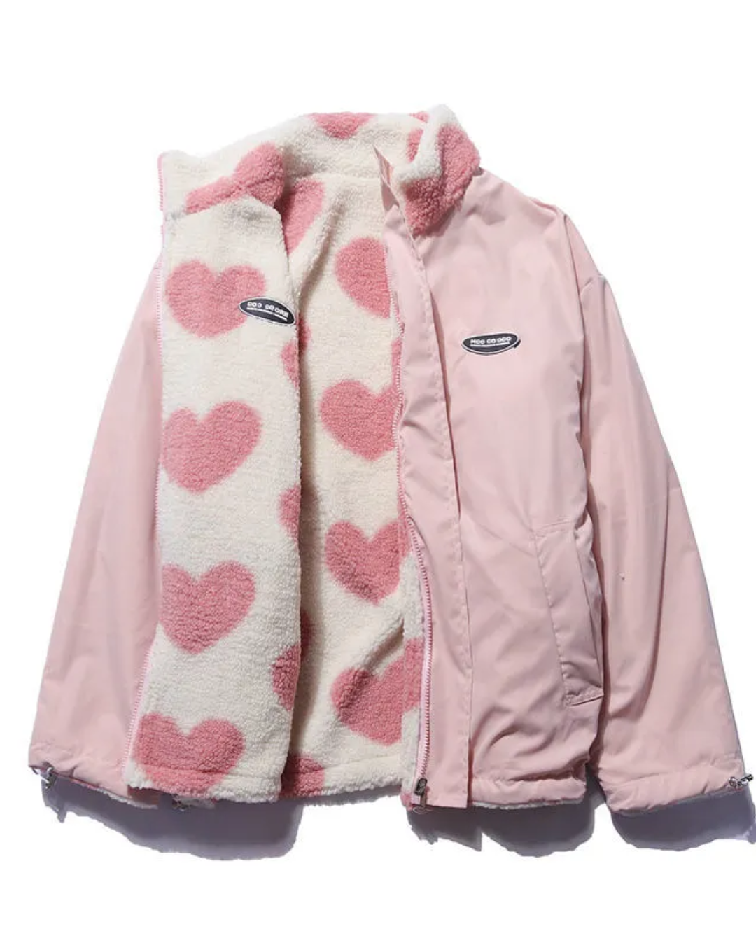 Shaima™ | Double-Sided Heart Jacket