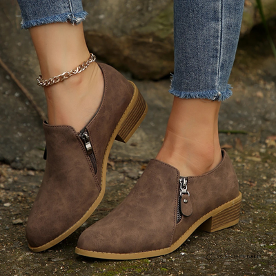 Bronte | Orthopaedic Zip-Up Ankle Boots™
