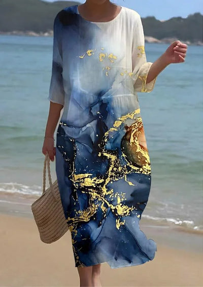 Serena | Relaxed Mid-Sleeve Day Dress