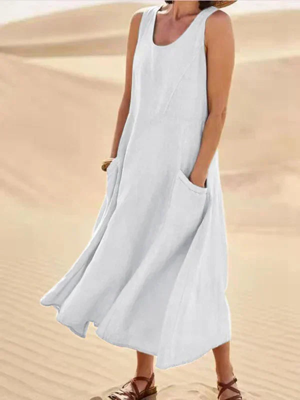Alexa | Soft Linen Dress