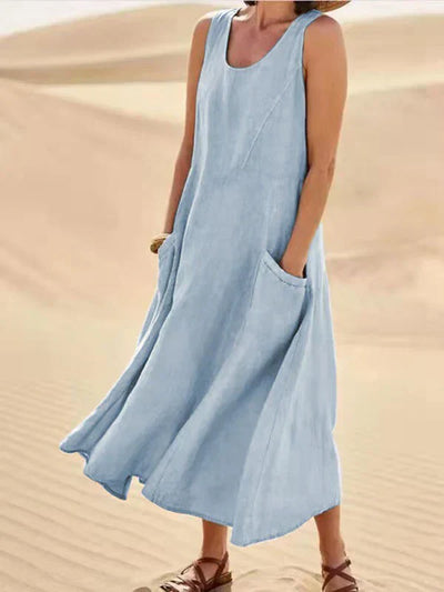 Alexa | Soft Linen Dress